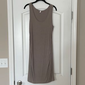 Pinkblush maternity sleeveless ribbed dress